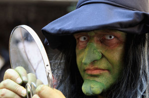 Wookey Hole Caves Witch